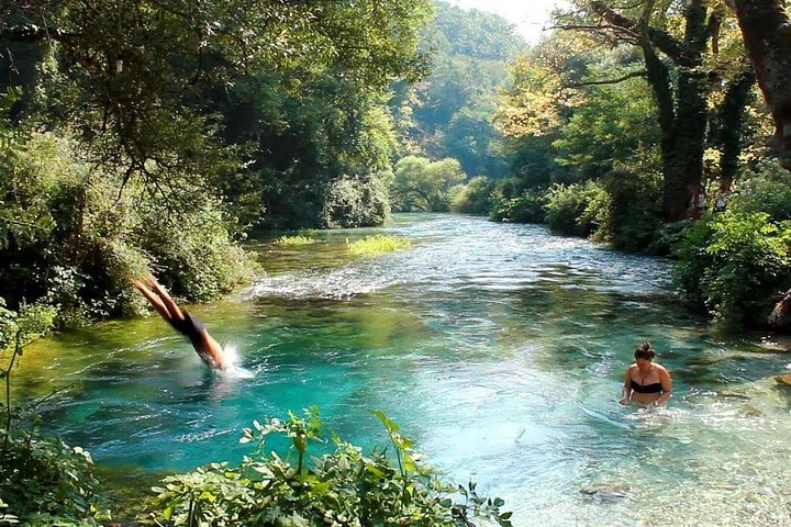 Blue Eye Spring Tour- pickup from Saranda & Ksamil